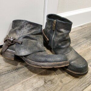 A.S. 98 embossed ankle boots 37